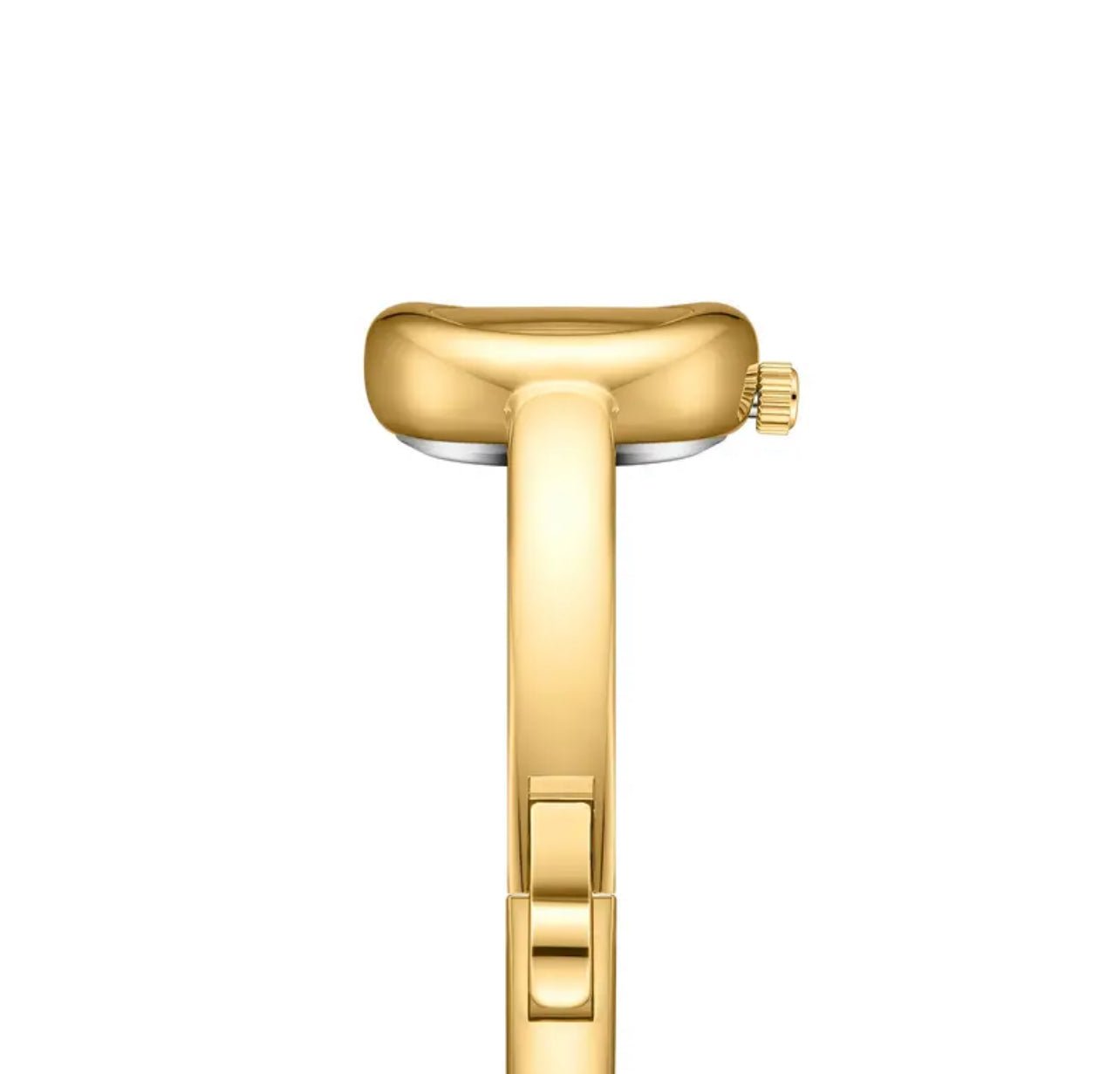 Oval Dial Golden Black Bracelet Watch - AESTHETIC WATCHES