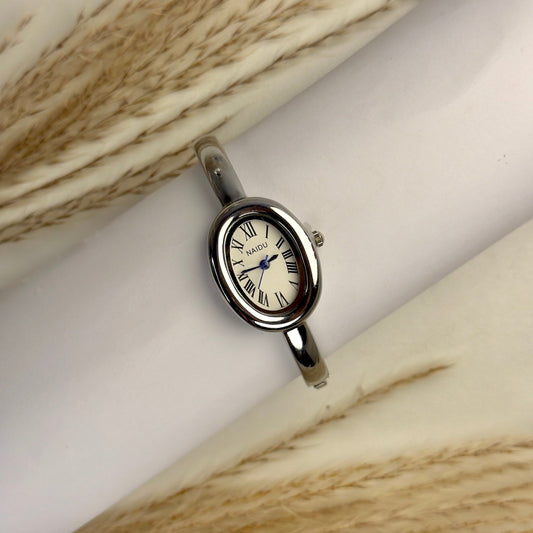 Radiant Silver Watch - AESTHETIC WATCHES